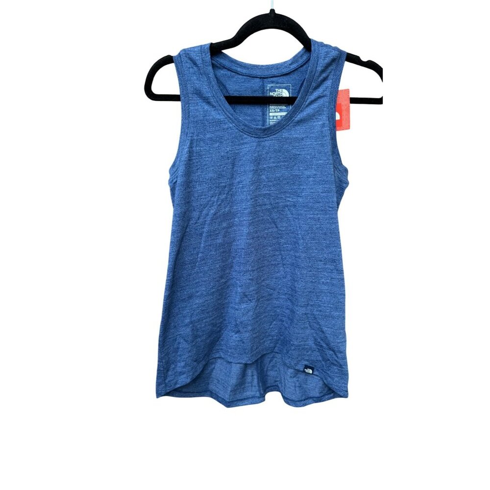The North Face Womens Blue Sleeveless Tank Top XS